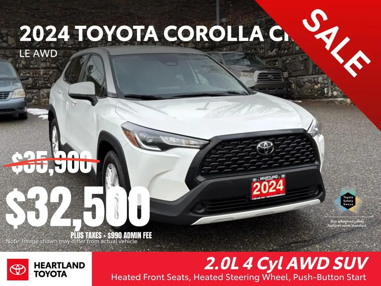 2024 Toyota Corolla Cross LE — photo 1