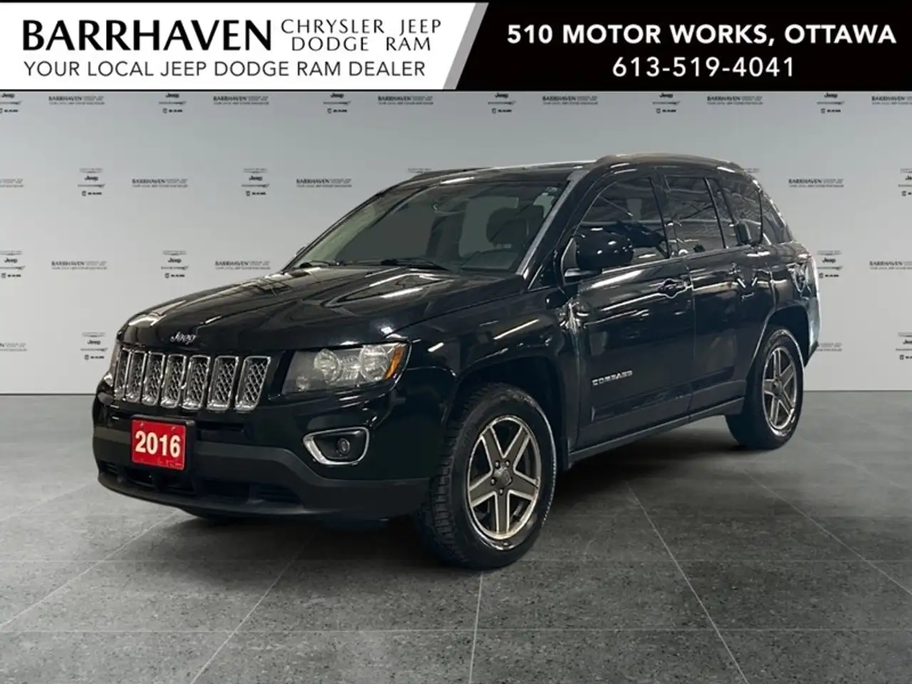 2016 Jeep Compass 4WD High Altitude | Sunroof | Leather | Low KM's — photo 1