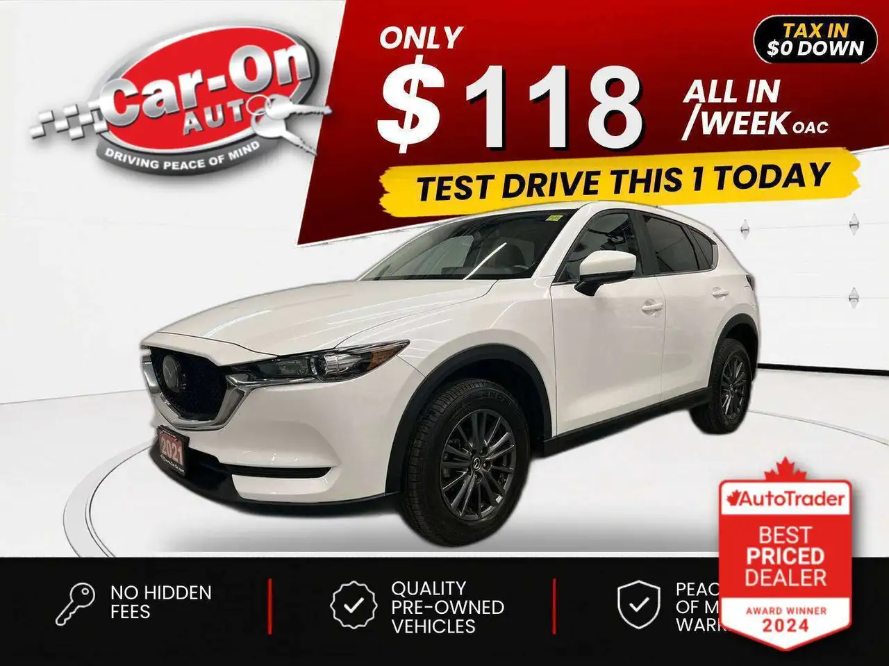 2021 Mazda CX-5 GS — photo 1
