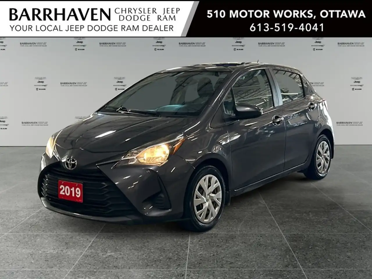 2019 Toyota Yaris LE Hatch | Ultra Low KM's — photo 1