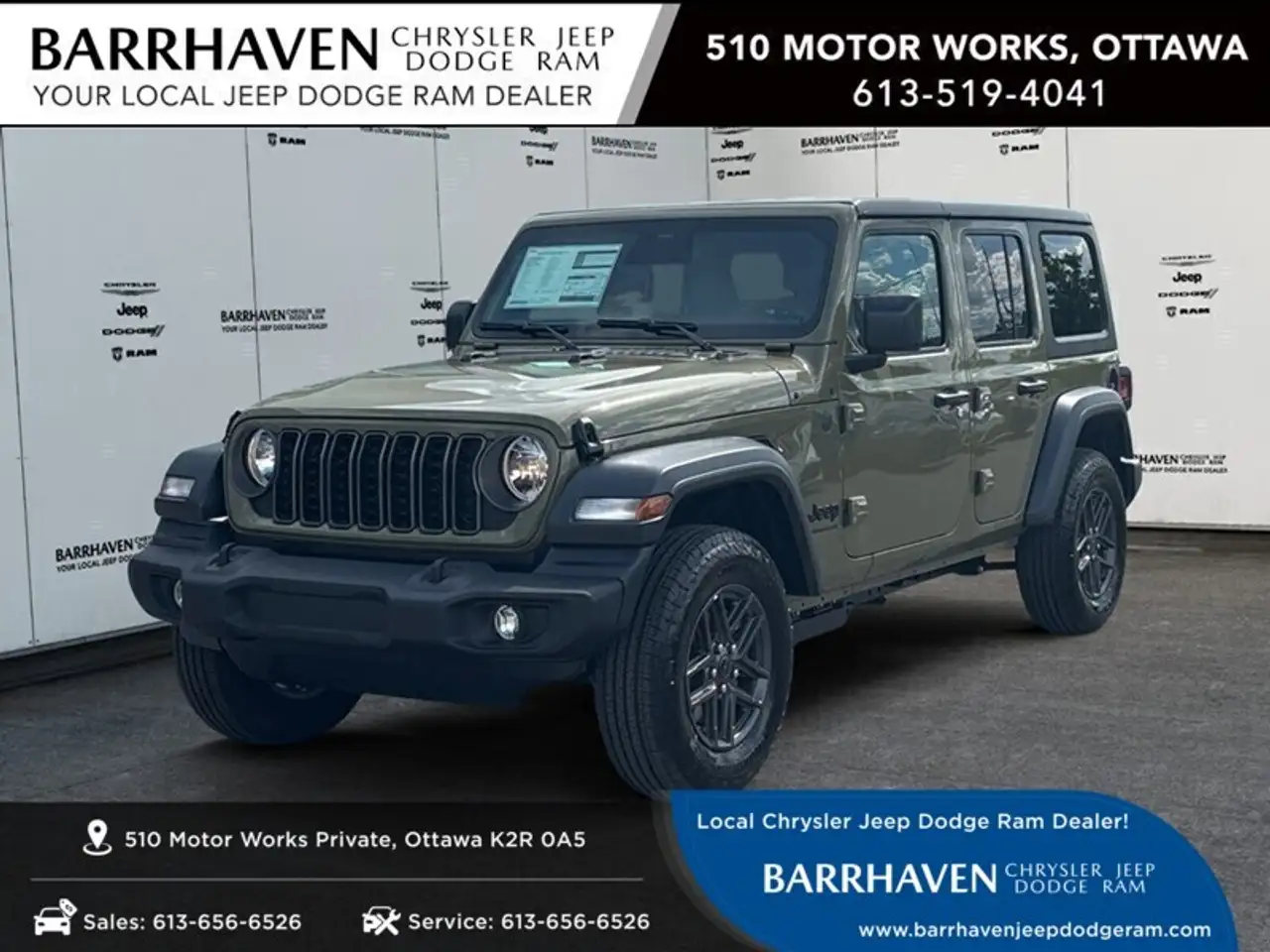 2026 Jeep Wrangler Sport S 4 Door 4x4 — photo 1