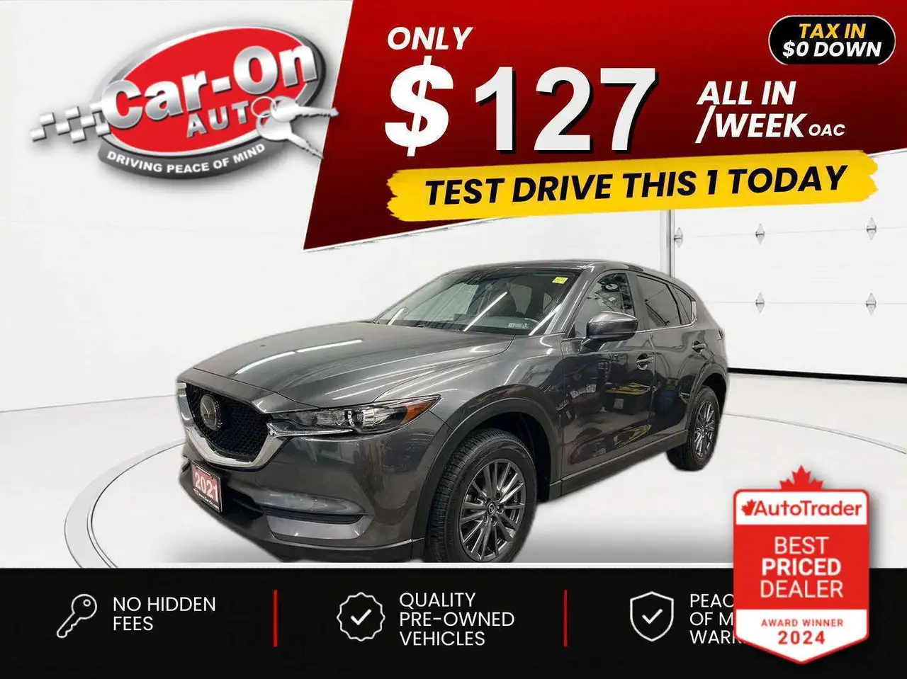 2021 Mazda CX-5 GS — photo 1