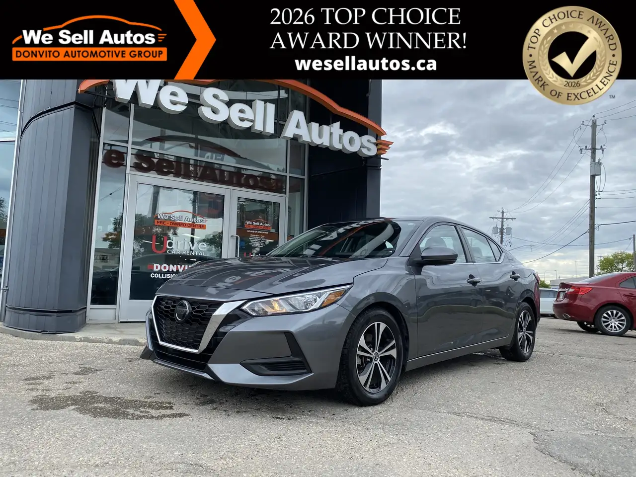 2020 Nissan Sentra SV — photo 1