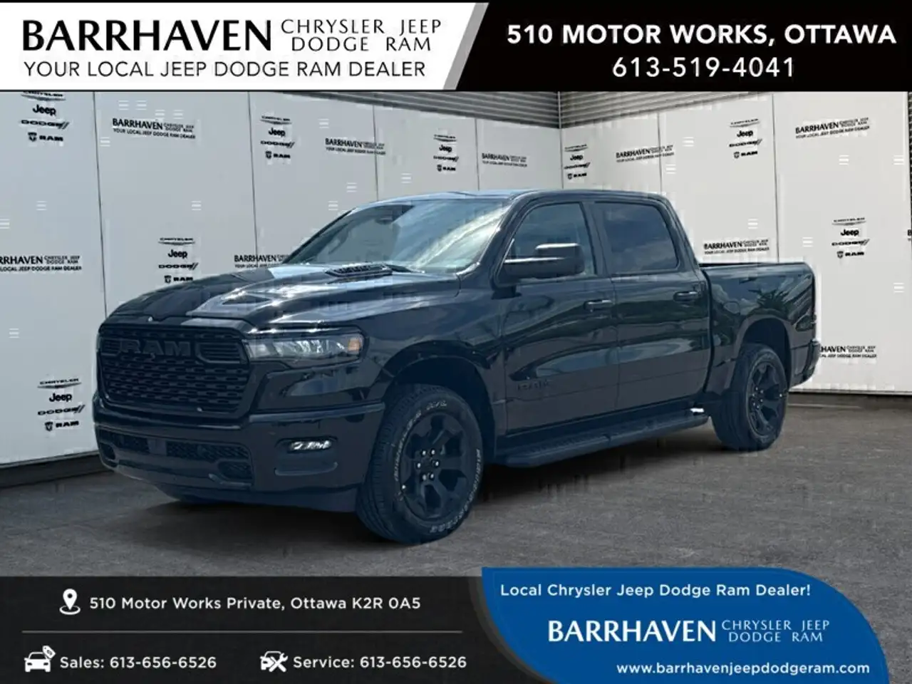 2026 RAM 1500 Black Express 4x4 Crew Cab 5'7 Box — photo 1