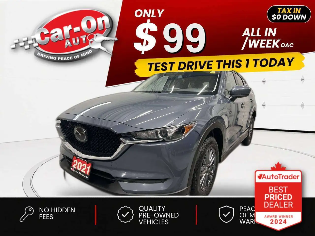 2021 Mazda CX-5 GS — photo 1