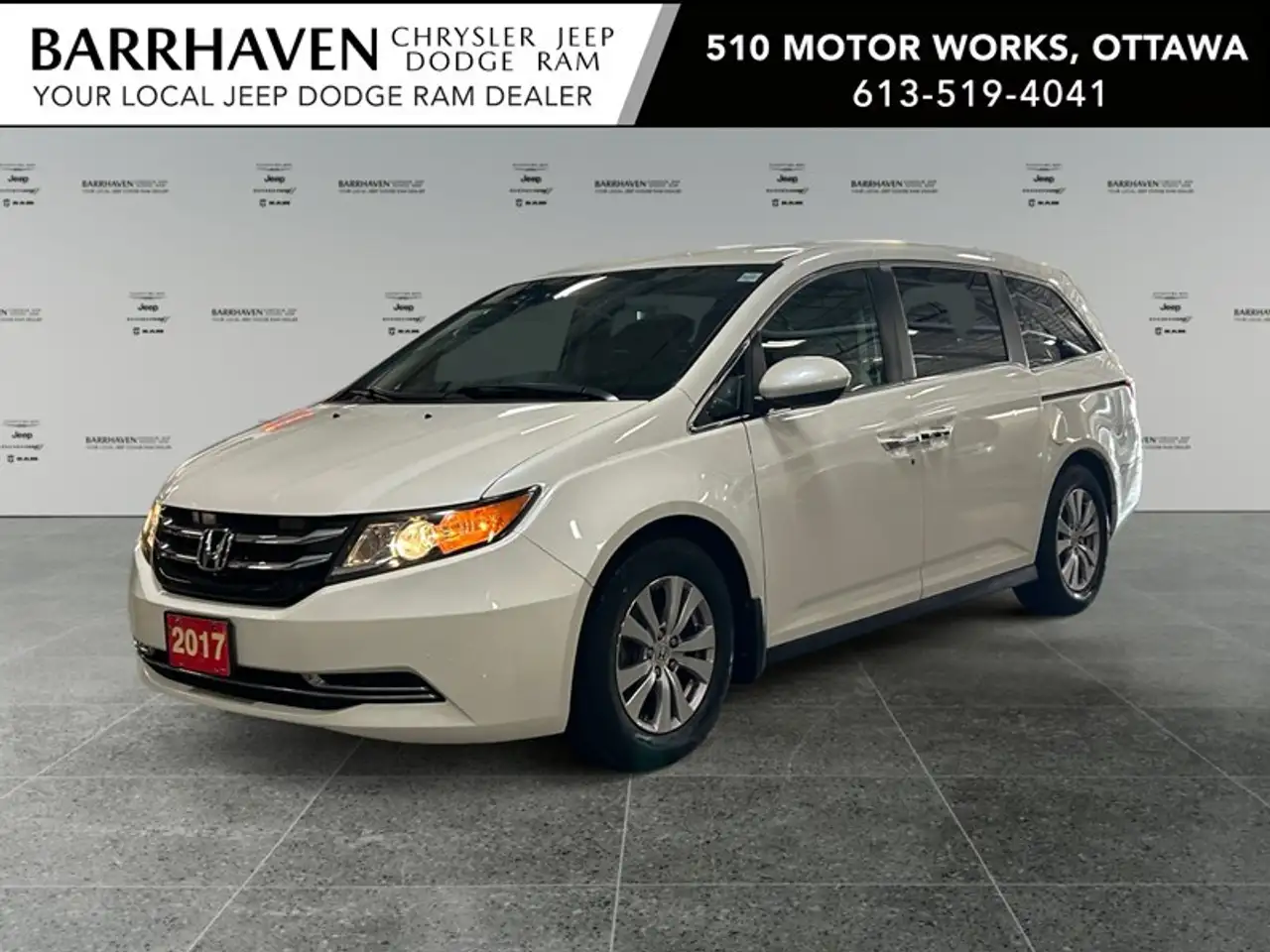 2017 Honda Odyssey EX | 7-Pass | DVD | Ultra Low KM's — photo 1